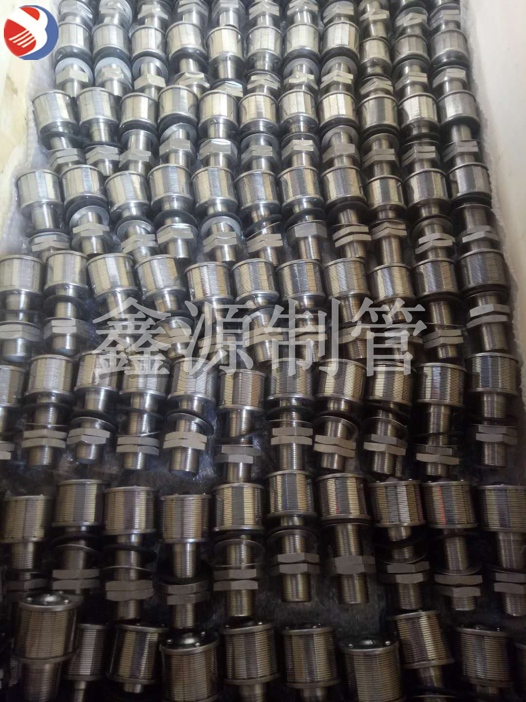 不銹鋼楔形絲繞絲纏繞濾芯水帽 地熱尾水回灌設備濾芯水帽 污水處理過濾設備濾芯布水器水帽